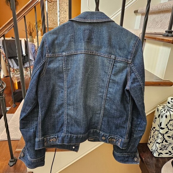 Old Navy Women's Denim/Jean Jacket, Sz Large - Picture 9 of 12